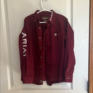 Boys ARIAT Button Shirt